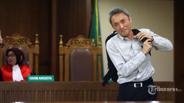 Eddy Sindoro Mengaku Terkejut Vonis Hakim Lebih Ringan dari Tuntutan JPU