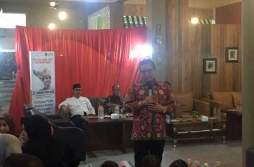 Running Text Puskemas di Semarang Diretas Kampanyekan Prabowo.