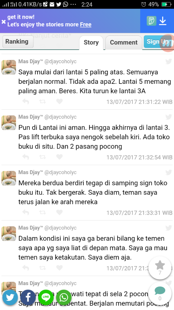Suatu Malam Di Toko Buku GI