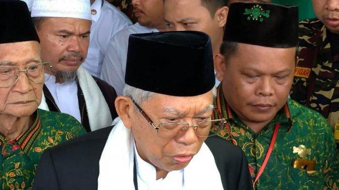 Terkait Penangkapan Andi Arief, Ma&rsquo;ruf Amin Sebut Penanggulangan Narkoba Sudah Bagus