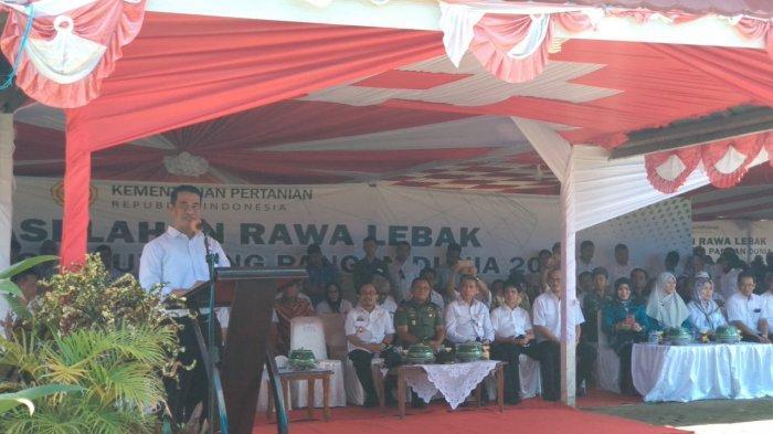 Serius Optimasi Lahan Rawa Sulsel, Mentan Amran Kumpulkan 15 Ribu Petani