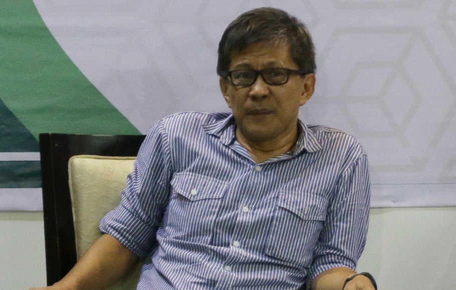 Reaksi Rocky Gerung Saat Dituduh Hasto Menghina Agus Salim