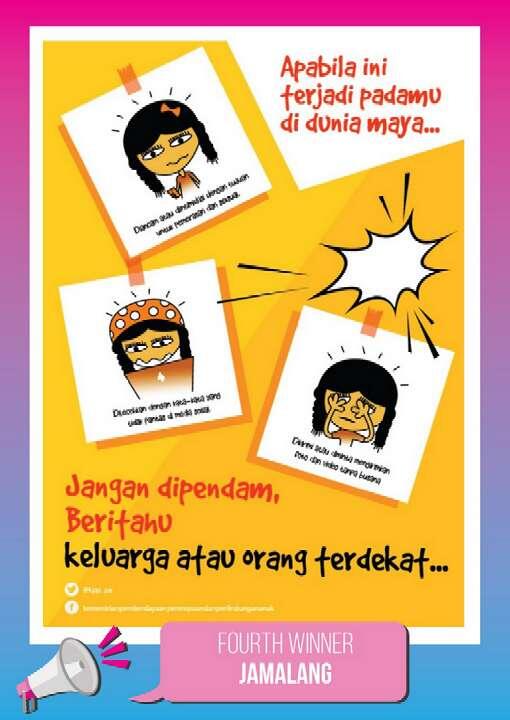 Pengumuman COC Desain Poster Perlindungan Perempuan dan Anak di Dunia Maya