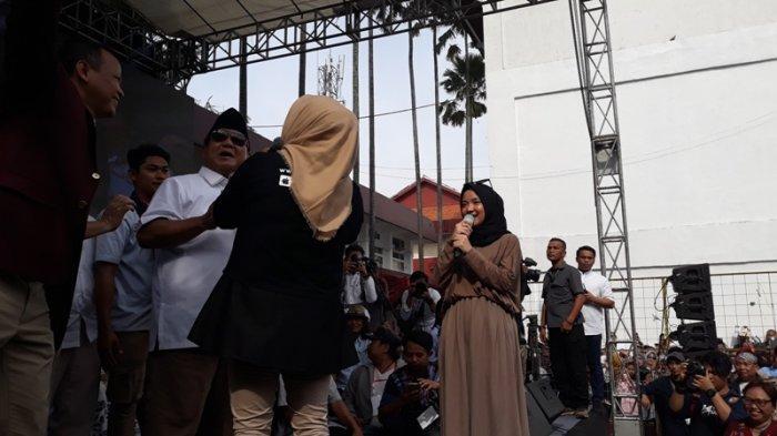 Ketika Prabowo dan Nissa Sabyan Satu Panggung
