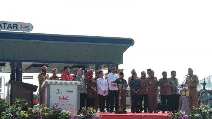 Jokowi : Tol Bakauheni-Terbanggi Besar, Ruas Tol Terpanjang yang Saya Resmikan