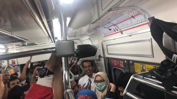 Ini Alasan Jokowi Naik KRL dari Tanjung Barat ke Bogor Saat Jam Sibuk