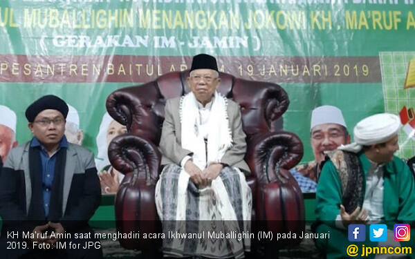Inginkan Kesejukan &amp; Toleransi, Ribuan Mubalig Pilih Dukung Jokowi-Ma'ruf