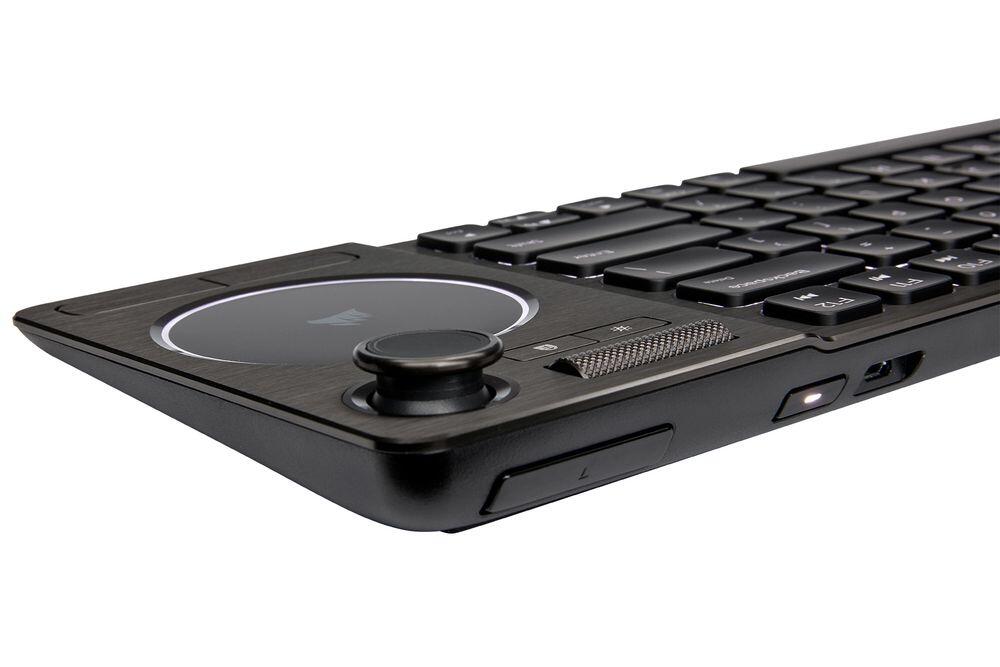 Corsair K83, Keyboard Tanpa Kabel dengan Trackpad dan Gamepad