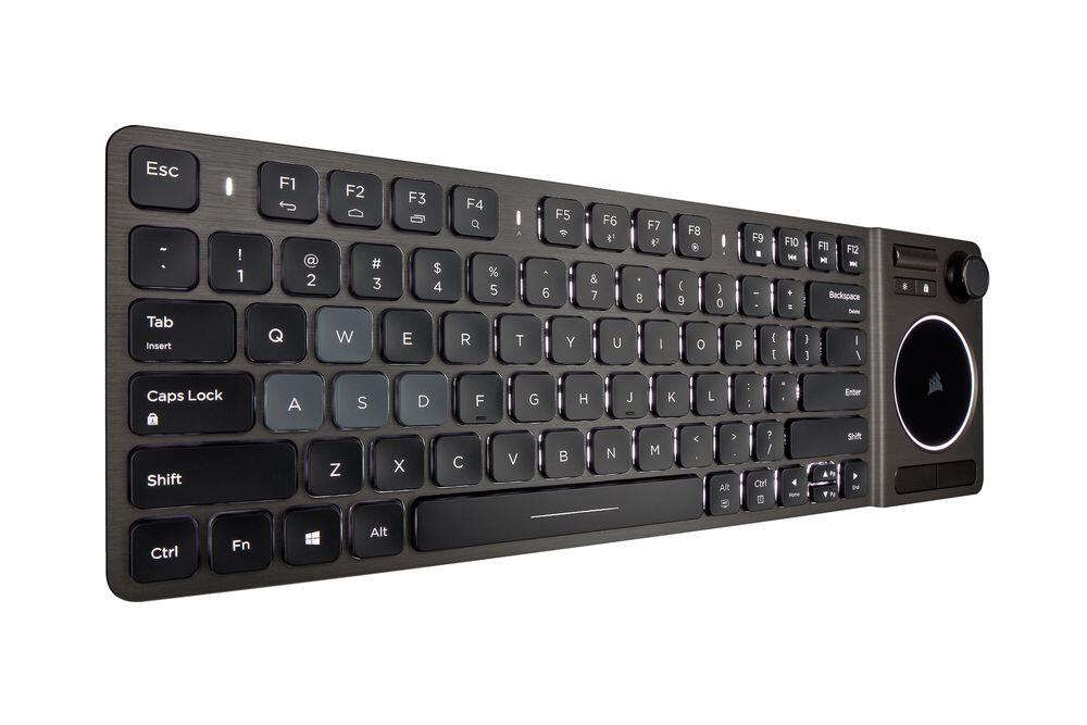 Corsair K83, Keyboard Tanpa Kabel dengan Trackpad dan Gamepad