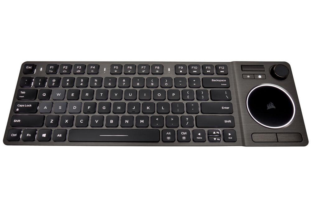 Corsair K83, Keyboard Tanpa Kabel dengan Trackpad dan Gamepad