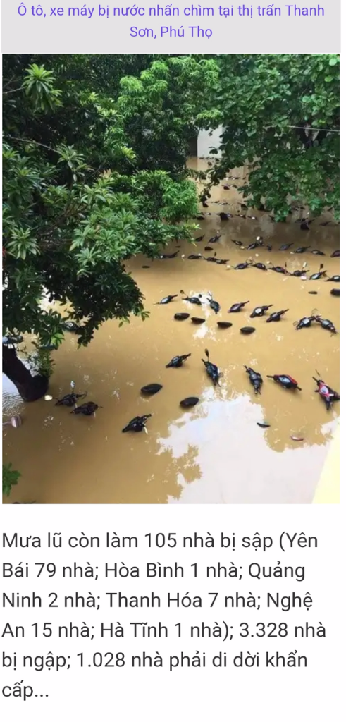 Ramai Foto Banjir Rendam Motor Disebut di Jakarta, Faktanya di Vietnam