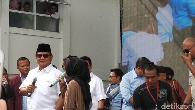 Prabowo Tolak Nyanyi Bareng Nissa Sabyan, BPN: Nggak Perlu Dibesar-besarkan