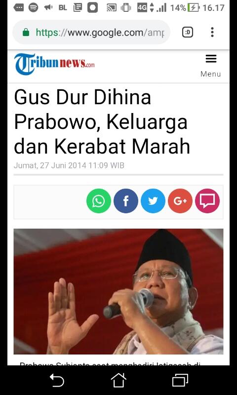 Kunjungi Ponpes Darussalam, Prabowo: Saya Dekat dengan Ulama