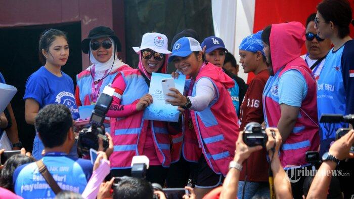 Istri Kapolri Gelar Senam Bersama 450 Ibu-ibu dan Lomba Senam Kreasi 2019