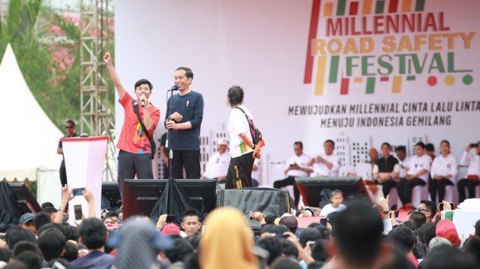 Diminta Hadiah Sepeda, Jokowi: Saat Ini Tidak Boleh Dulu