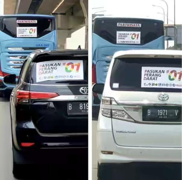 Kiai NU ini Unggah Foto Mobil Mewah Pasukan Perang Darat01,Warganet:Perang Pakai Daun