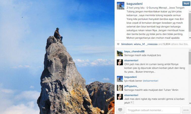 Perbedaan Antara Pendaki Gunung Sejati dan Pendaki Gunung Tukang Selfie