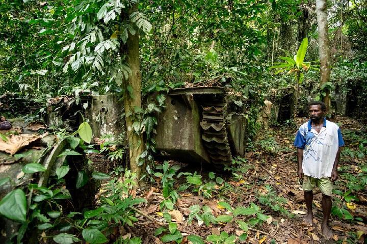 Peninggalan Perang Dunia II di Hutan Papua Barat
