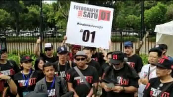 Fotografer Bersatu Nyatakan dukungan untuk Jokowi - Maruf Amin