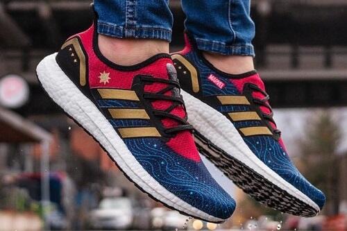 Pecinta Captain Marvel? Wajib Koleksi Sneakers Captain Marvel dari Adidas Gan!