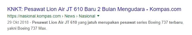 Ethiopian Airlines Jatuh, Jenis Pesawatnya Sama dengan Lion Air JT 610