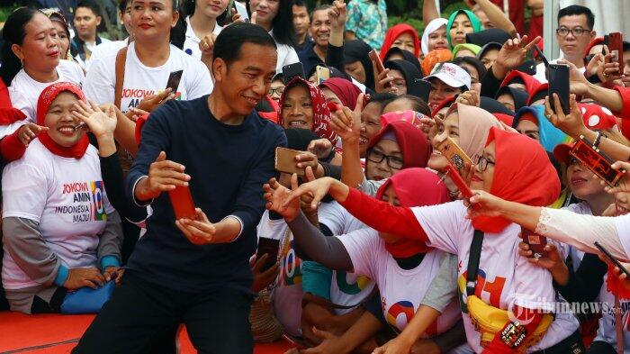 Di Depan Para Pendukungnya, Jokowi Berpesan Soal Bahaya Kabar Hoax