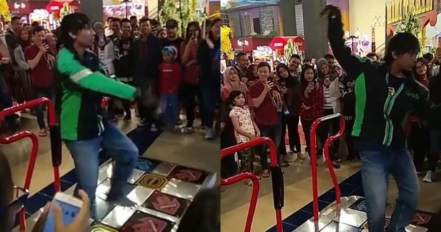 Aksi Driver Ojek Online Joget di Game Dance ini Bikin Berdecak Kagum