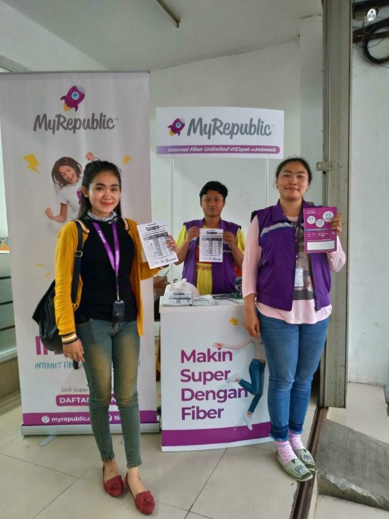 Lowongan sales ISP MYREPUBLIC (Sinarmas Group) Door To Door