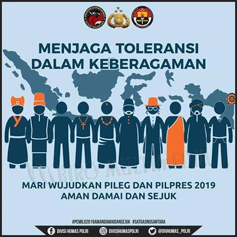 Tetap Rukun Dengan Tetangga, Meski Beda Pilihan