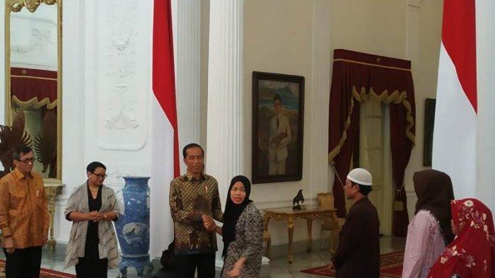 Ini Pesan Jokowi Saat Bertemu Aisyah dan Keluarganya di Istana