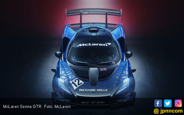 McLaren Senna GTR, Mobil Sirkuit Rasa Jalan Raya