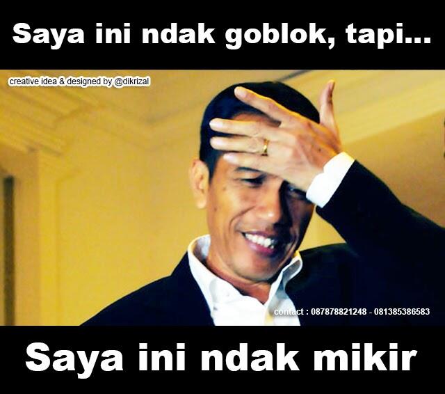 &quot;Bodoh Banget Kita&quot; Ala Jokowi Dilawan #BodohMauDuaPeriode