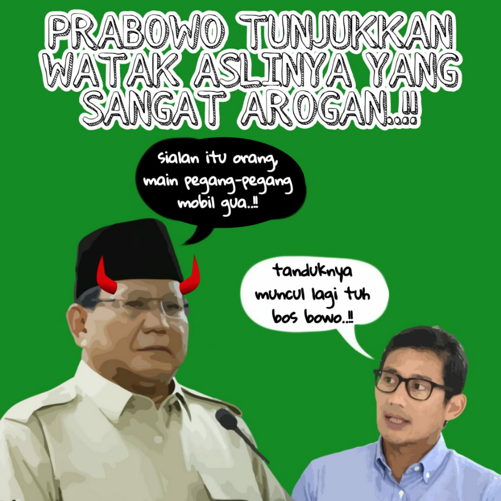 Parah, Prabowo Marah Mobilnya Disentuh Rakyat