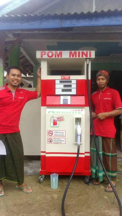 Distributor Pertamini Mesin Pom Bensin Mini Alat SPBU Mini Digital dan Manual
