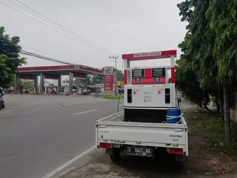 Distributor Pertamini Mesin Pom Bensin Mini Alat SPBU Mini Digital dan Manual