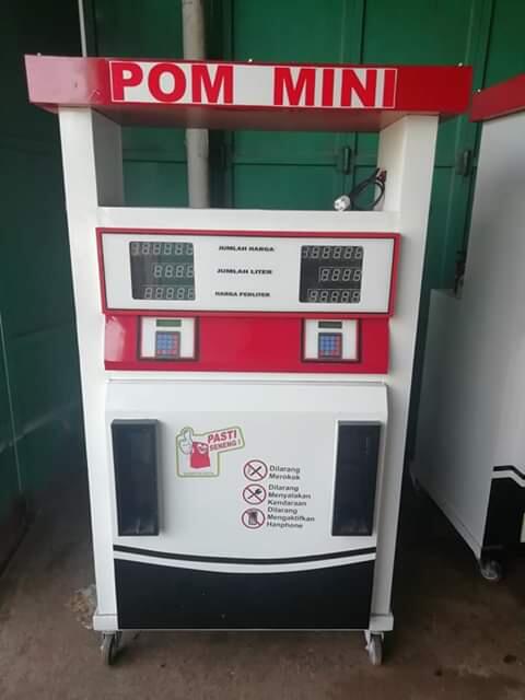 Distributor Pertamini Mesin Pom Bensin Mini Alat SPBU Mini Digital dan Manual