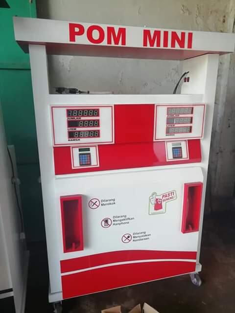 Distributor Pertamini Mesin Pom Bensin Mini Alat SPBU Mini Digital dan Manual