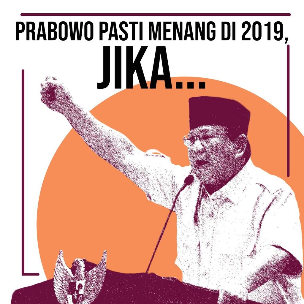 Prabowo Pasti Menang Pilpres 2019 Jika . . . .