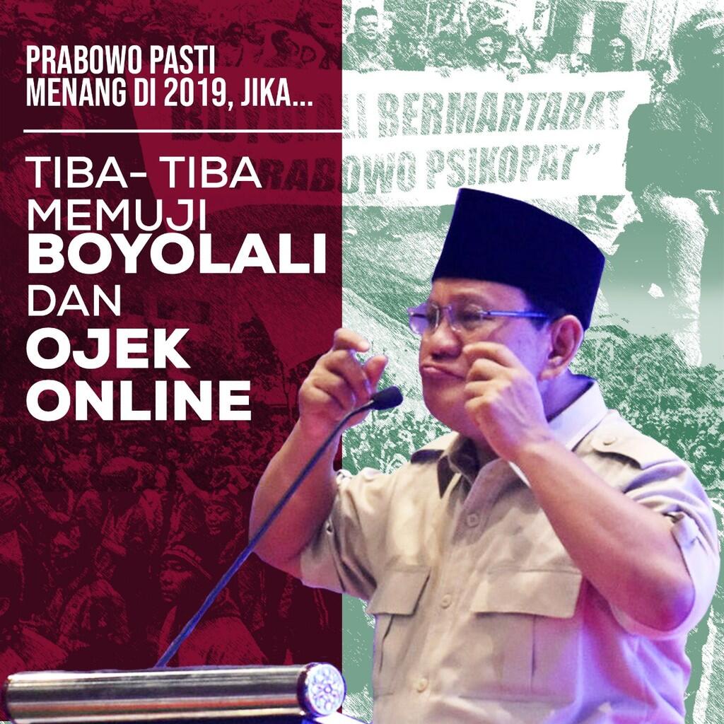 Prabowo Pasti Menang Pilpres 2019 Jika . . . .
