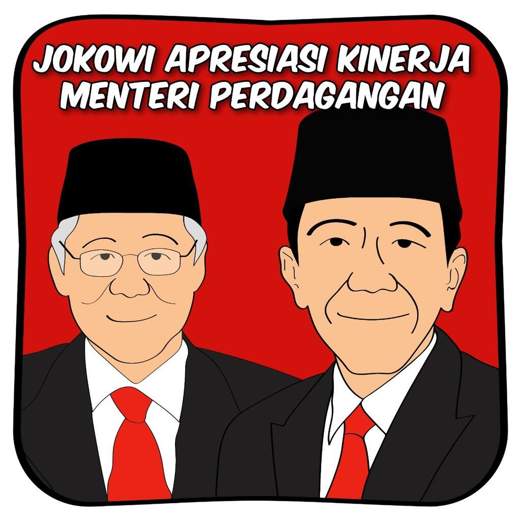 Jokowi Apresiasi Kinerja Mendag Karena 3 Hal Ini