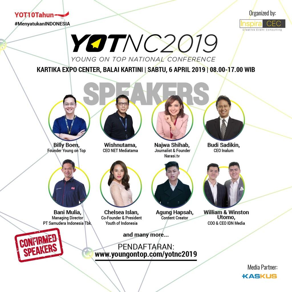 Satukan Anak Muda Indonesia Melalui YOTNC 2019, Karena Perbedaan Itu Indah!