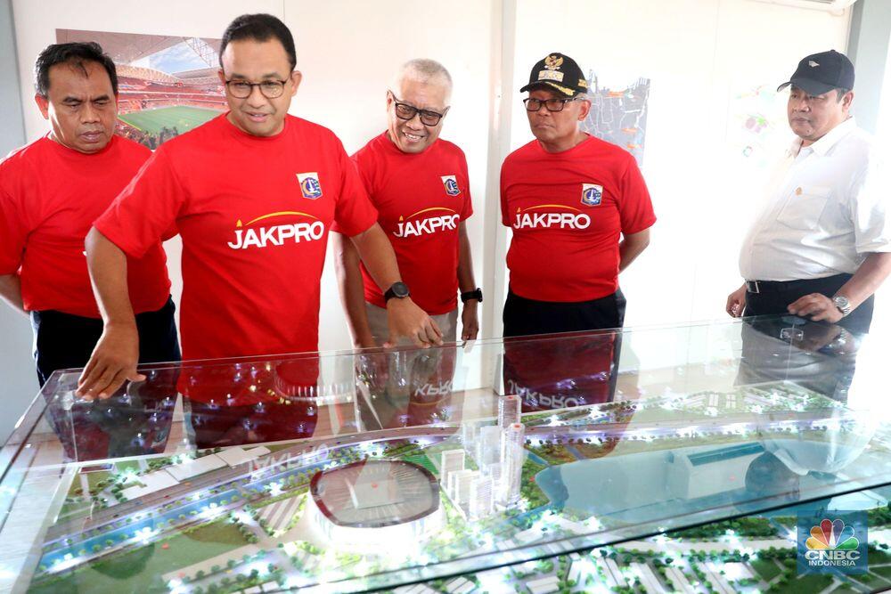 Tendang Bola, Anies Mulai Pembangunan Jakarta International Stadium
