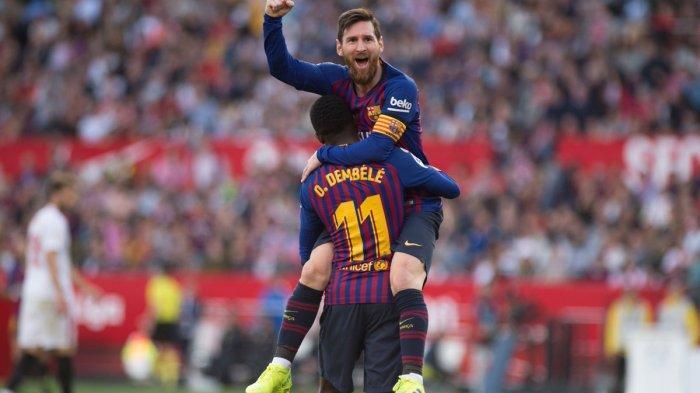 Susunan Pemain Barcelona Vs Olympique Lyon - Lionel Messi Pasti Cetak Minimal 1 Gol