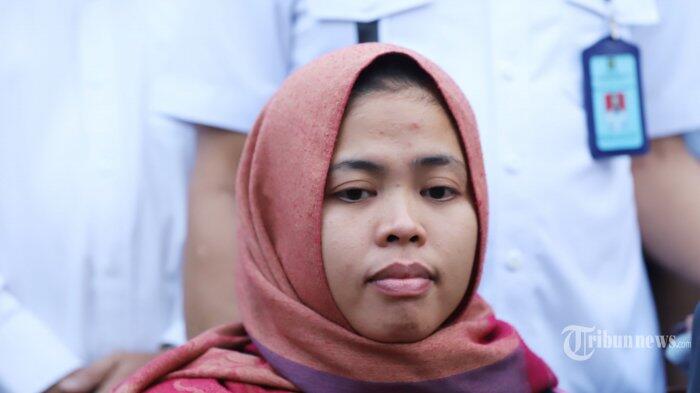 Siti Aisyah Bebas, Sawer Uang Receh ke Anak-anak dan Harapannya kepada Doan Thi Huong