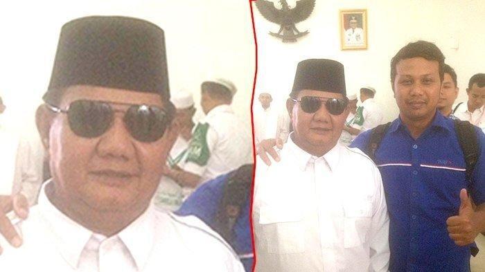 Sosok Pria Mirip Prabowo Hebohkan Bandara SSK II Pekanbaru, Banyak Orang yang Tertipu