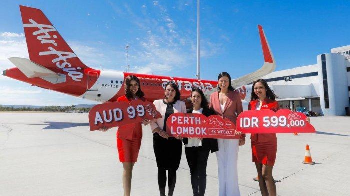 Dukung Pariwisata Lombok, AirAsia Buka Rute Lombok-Perth