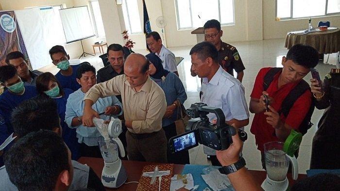 BNNP Provinsi Sumatera Barat Musnahkan Narkotika Jenis Sabu Seberat Satu Kilogram