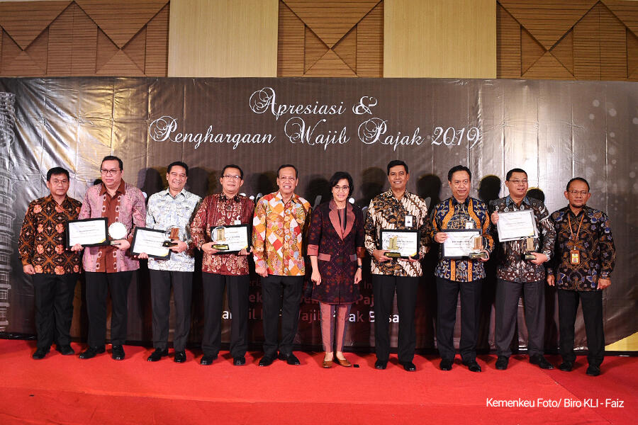 Ini Daftar 30 WP Terbaik Tahun 2018 dari KPP Wajib Pajak Besar