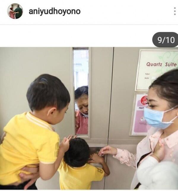 5 Momen Mengharukan Saat Ani Yudhoyono Melepas Rindu pada Cucu