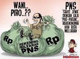 10 DAERAH YANG STATUSNYA PNS MASUK DERATAN KORUPSI ANGKA TERTINGGI DI INDONESIA